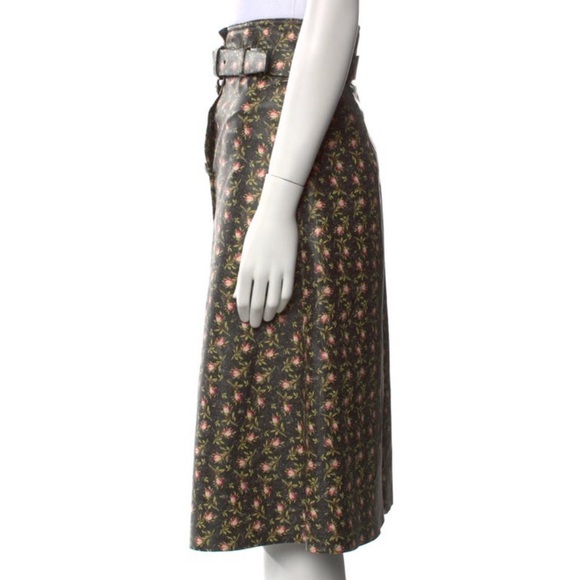 Philosophy di Lorenzo Serafini Floral Print Belted A-Line Skirt - Picture 2 of 4